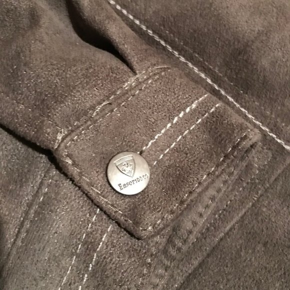 Men's Emporio & Co. Suede Jacket - Picture 10 of 14